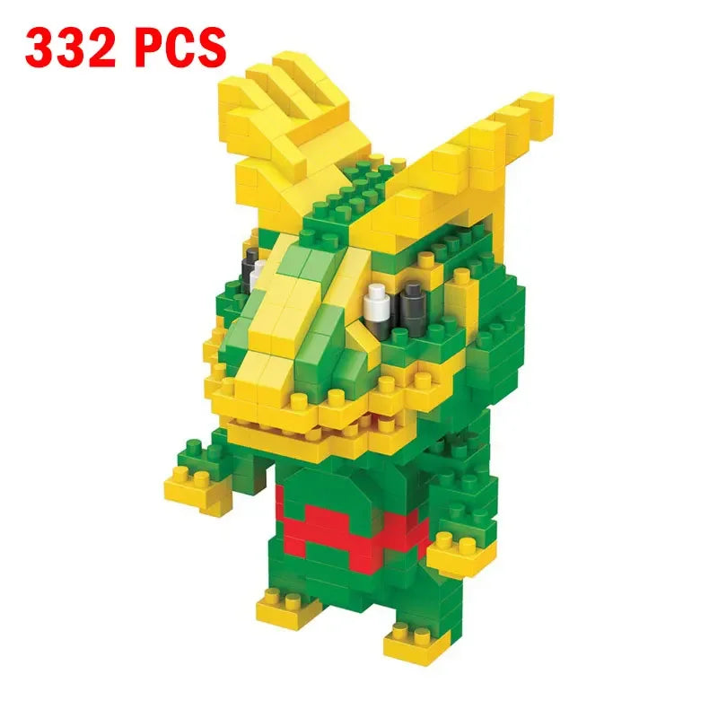 Pokemon Nanoblock Pikachu Set - 66pcs Educational Toy