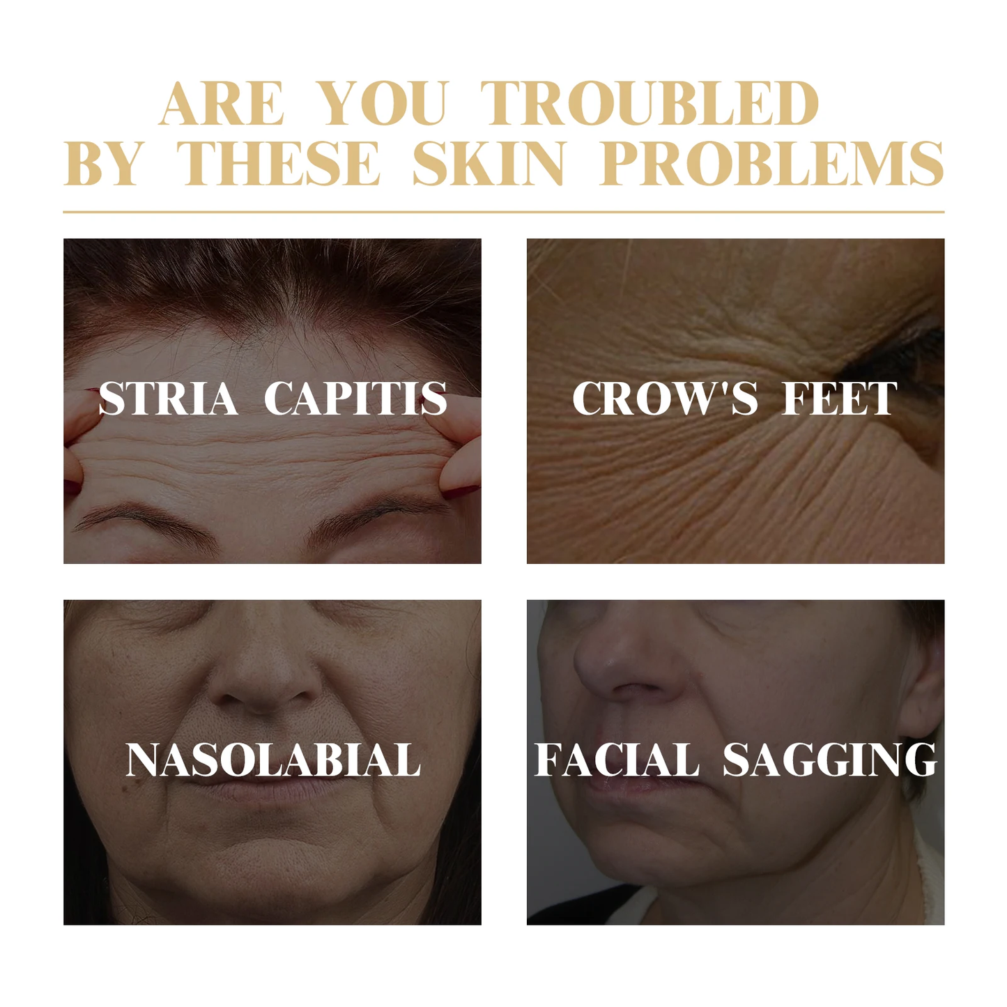 SADOER Collagen Anti-Wrinkle Masks - 10PCS Korean Skincare