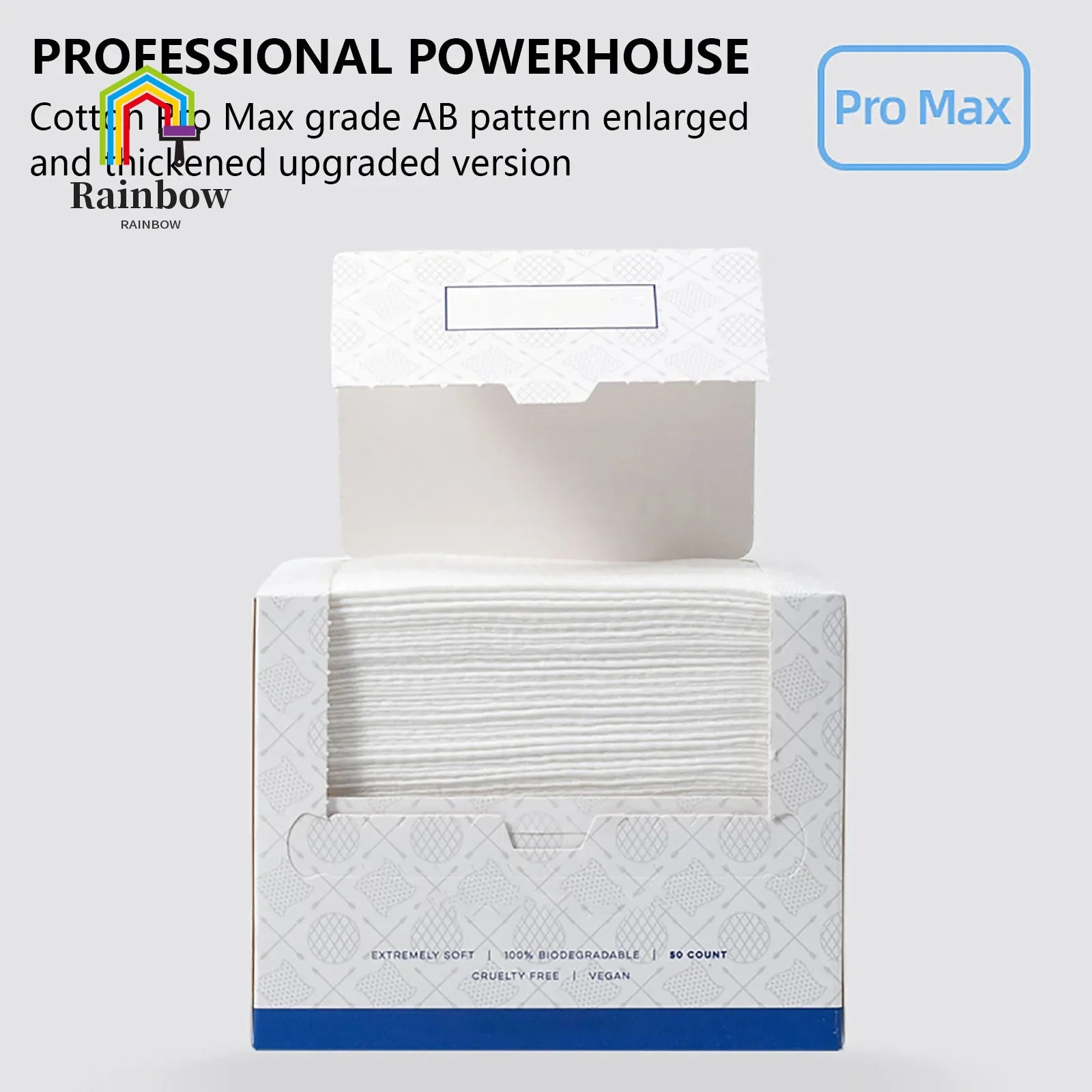 Biobased Face Towels - 25/50 Pcs Ultra Soft Makeup Remover