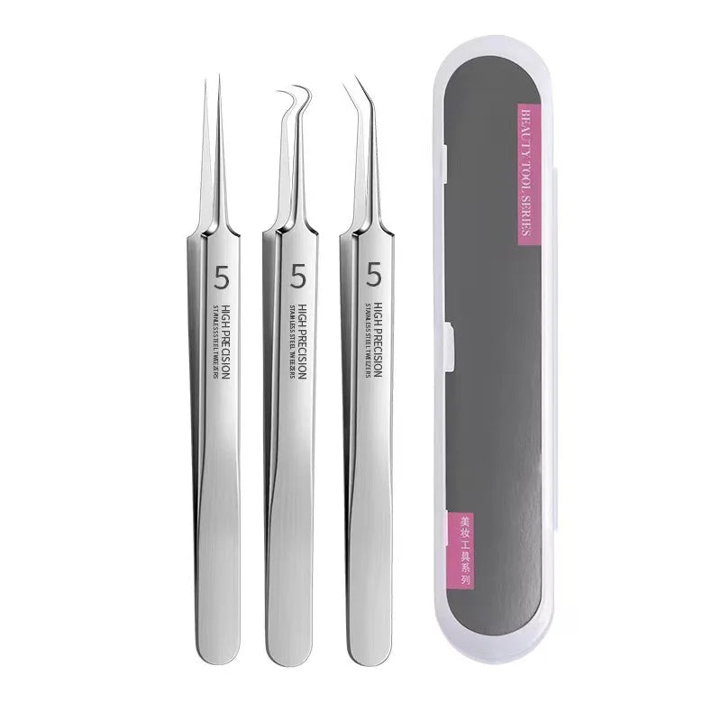 German Ultra-fine Blackhead Tweezers - Acne Remover Tool