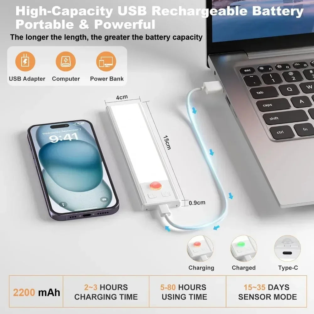 Xiaomi Motion Sensor LED Night Lamp - USB Rechargeable