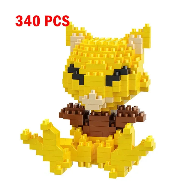 Pokemon Nanoblock Pikachu Set - 66pcs Educational Toy