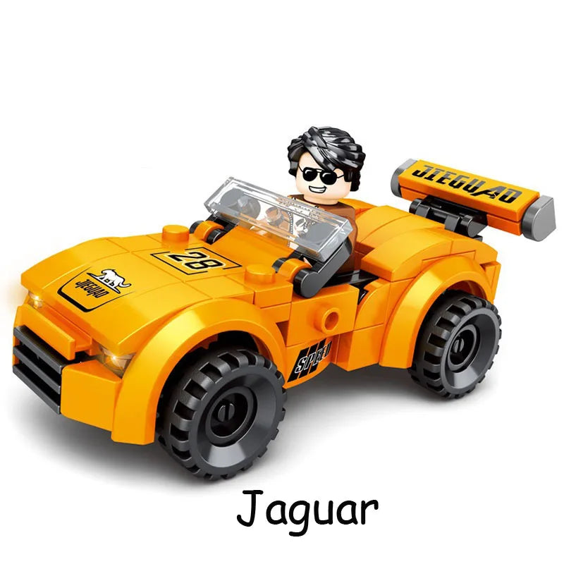 SLUBAN Girl Food Truck Building Blocks Toy Set