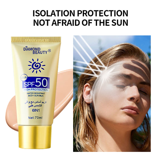 Sunscreen SPF50: Oil Control & Moisturizing Skin Care