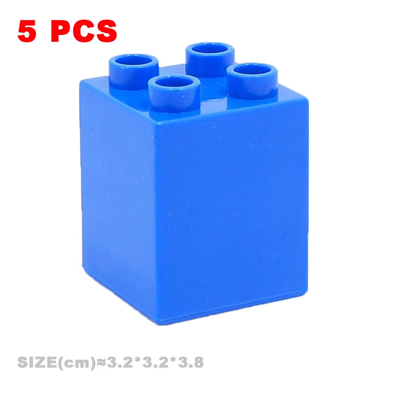 MOC Big Building Blocks - Duploes Compatible DIY Toys