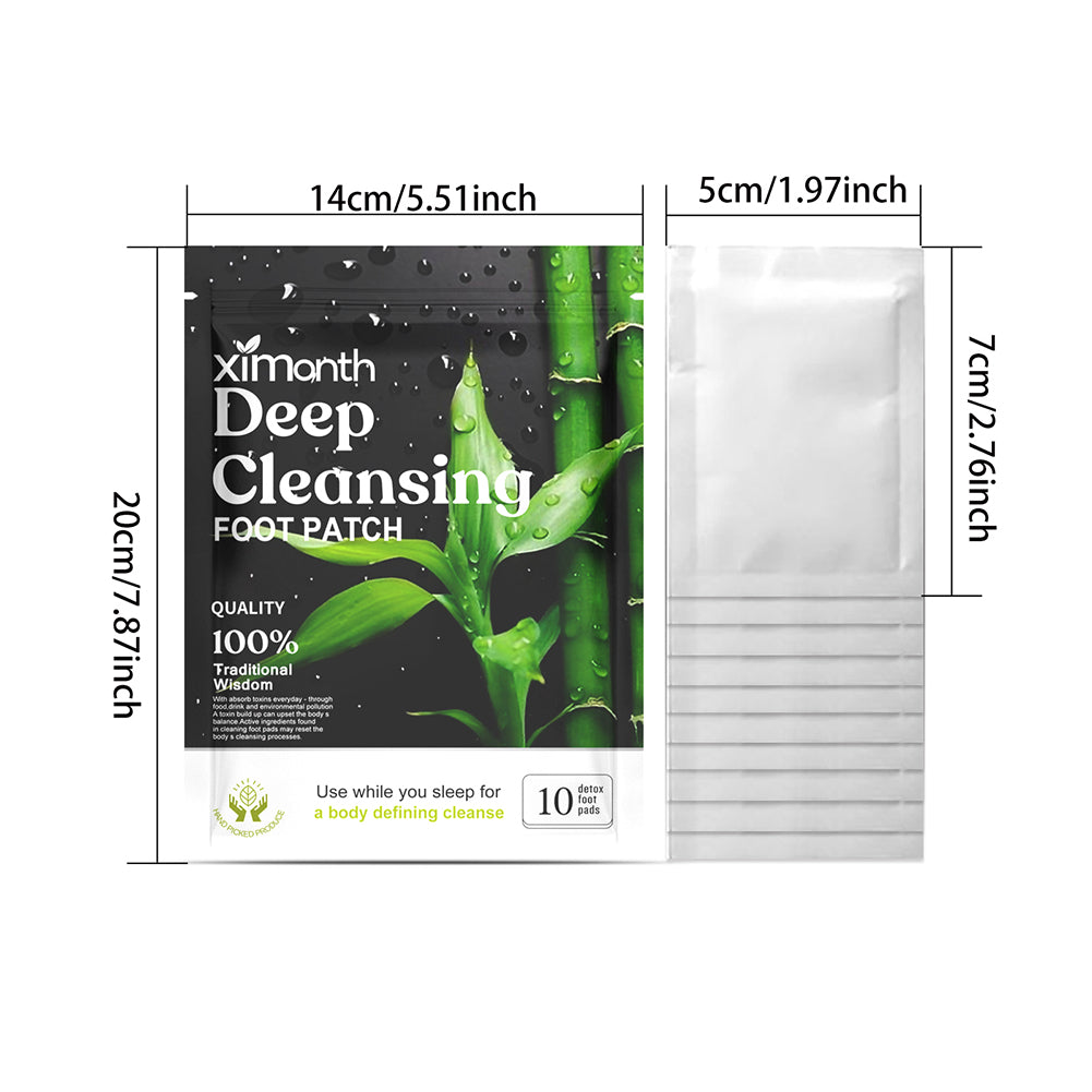 ximonth Natural Detox Foot Patches - Stress Relief & Deep Sleep Aid