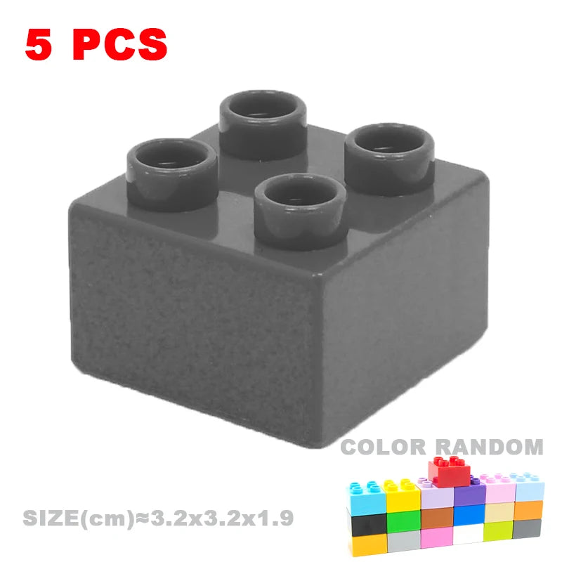 MOC Big Building Blocks - Duploes Compatible DIY Toys