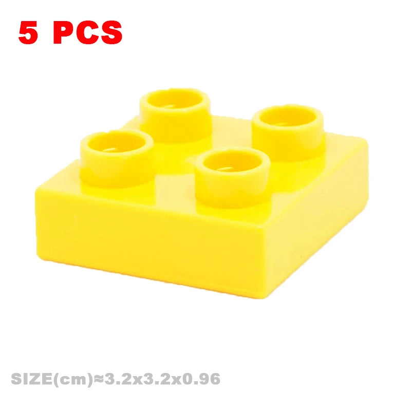 MOC Big Building Blocks - Duploes Compatible DIY Toys
