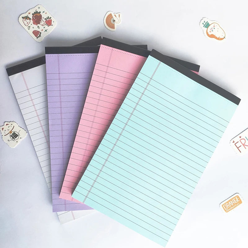 Tearable Legal Pad: Ink-Proof, Lined Notepad
