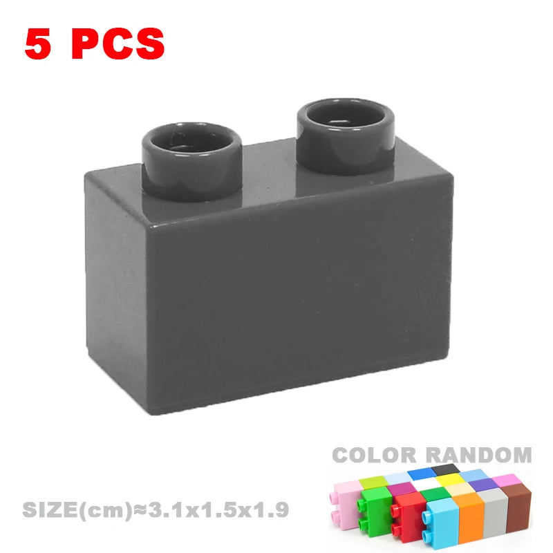 MOC Big Building Blocks - Duploes Compatible DIY Toys