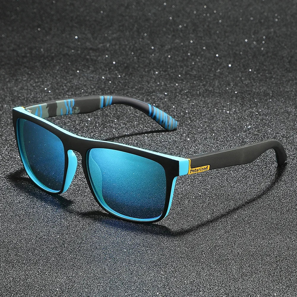 Polarized Sunglasses UV400 Luxury Designer Vintage Square
