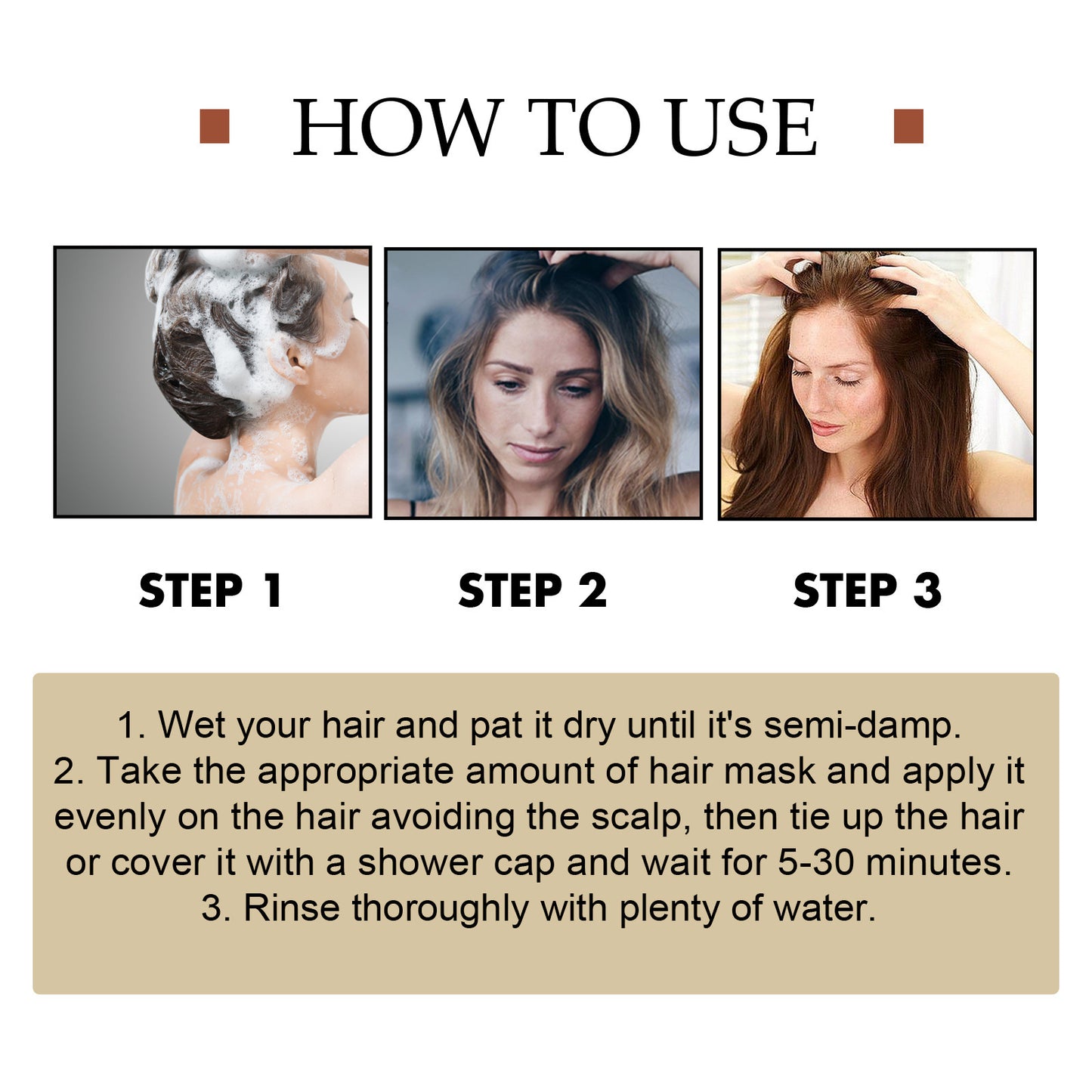Keratin Hair Mask: 5 Sec Repair for Frizzy, Shiny Hair