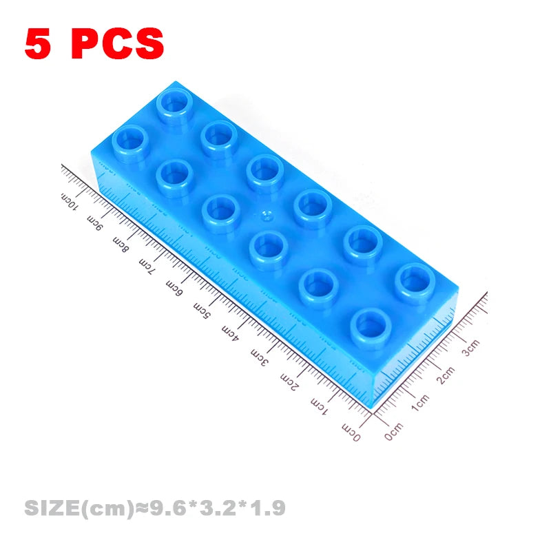 MOC Big Building Blocks - Duploes Compatible DIY Toys