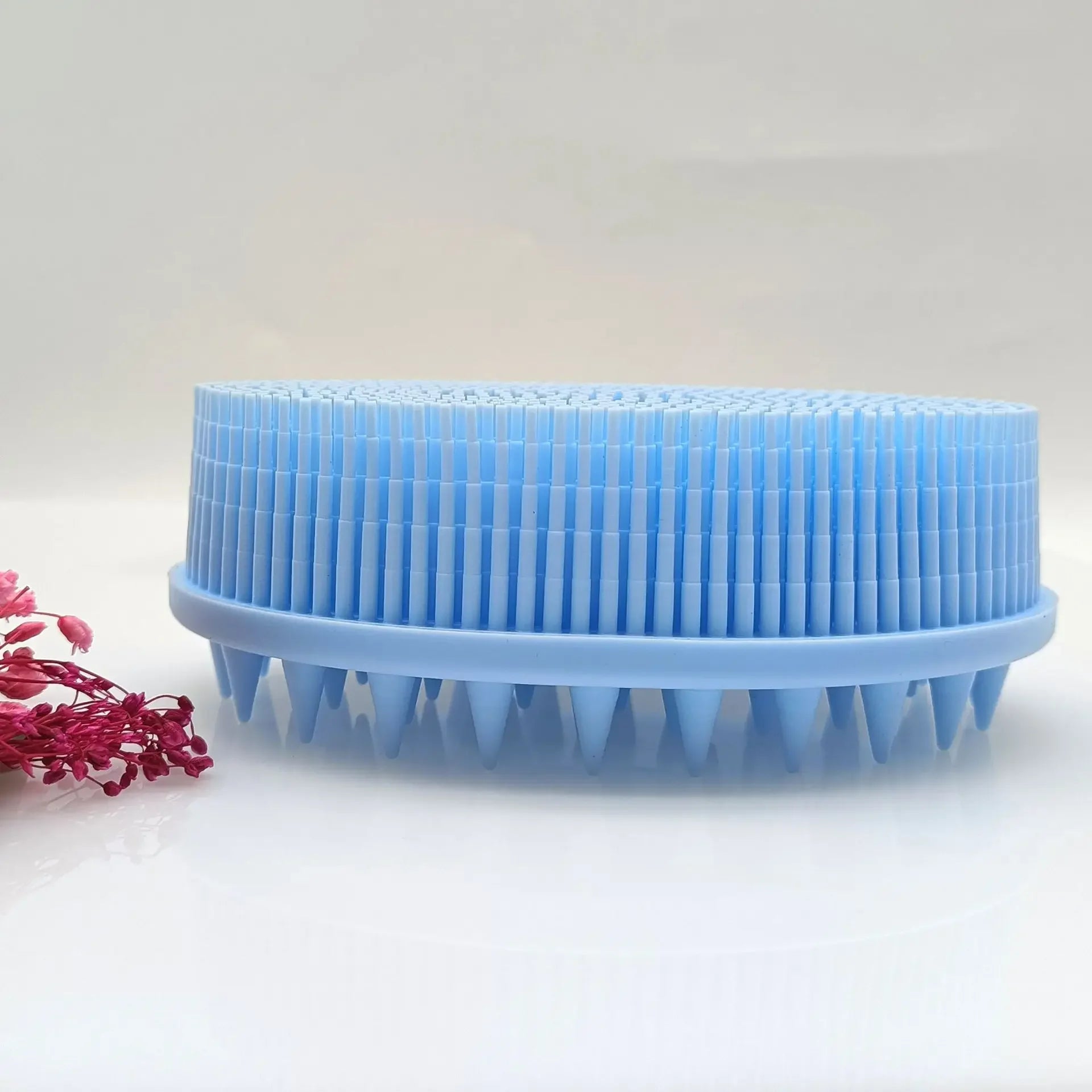 Exfoliating Silicone Body Brush - 2-in-1 Bath & Scalp Massager