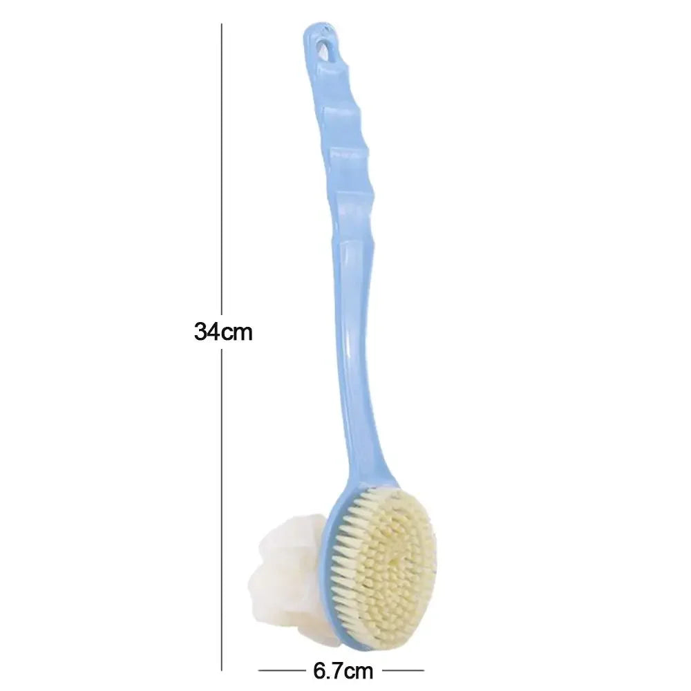 Gentle Body Clean Long Handle Shower Brush - Soft Bristle