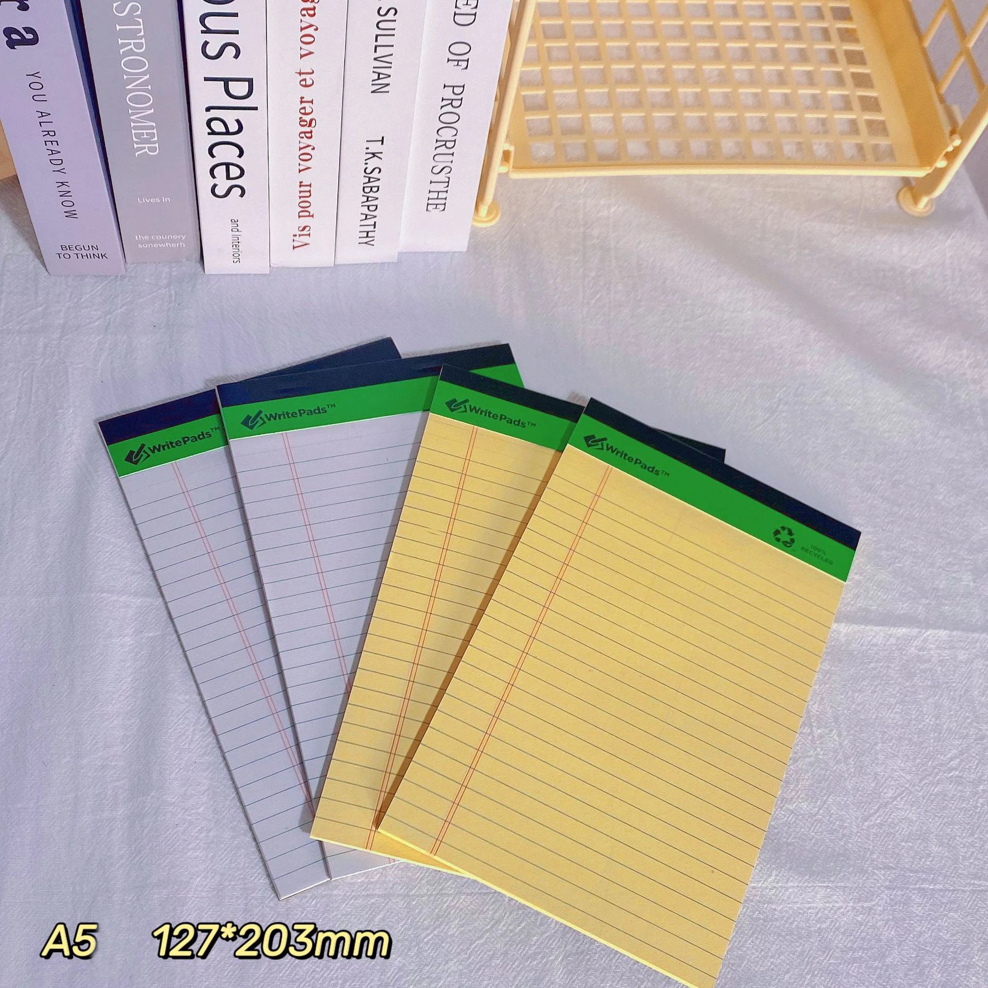 A4 A5 Tear-Off Notepad 50 Pages - Daily Schedule Memo Pad