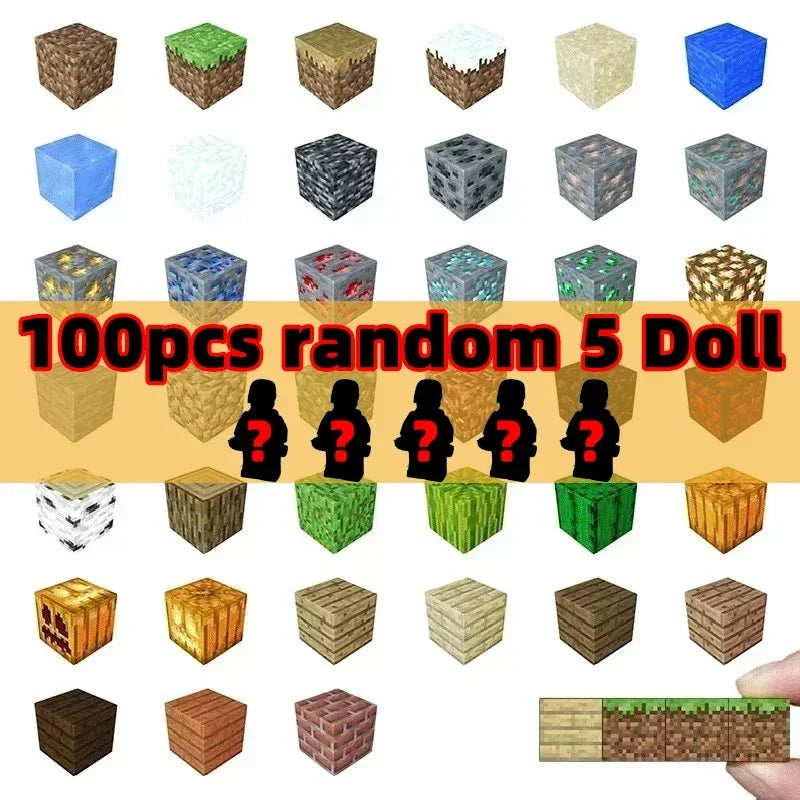 Magnetic Building Blocks STEM Montessori Set 10-200PCS