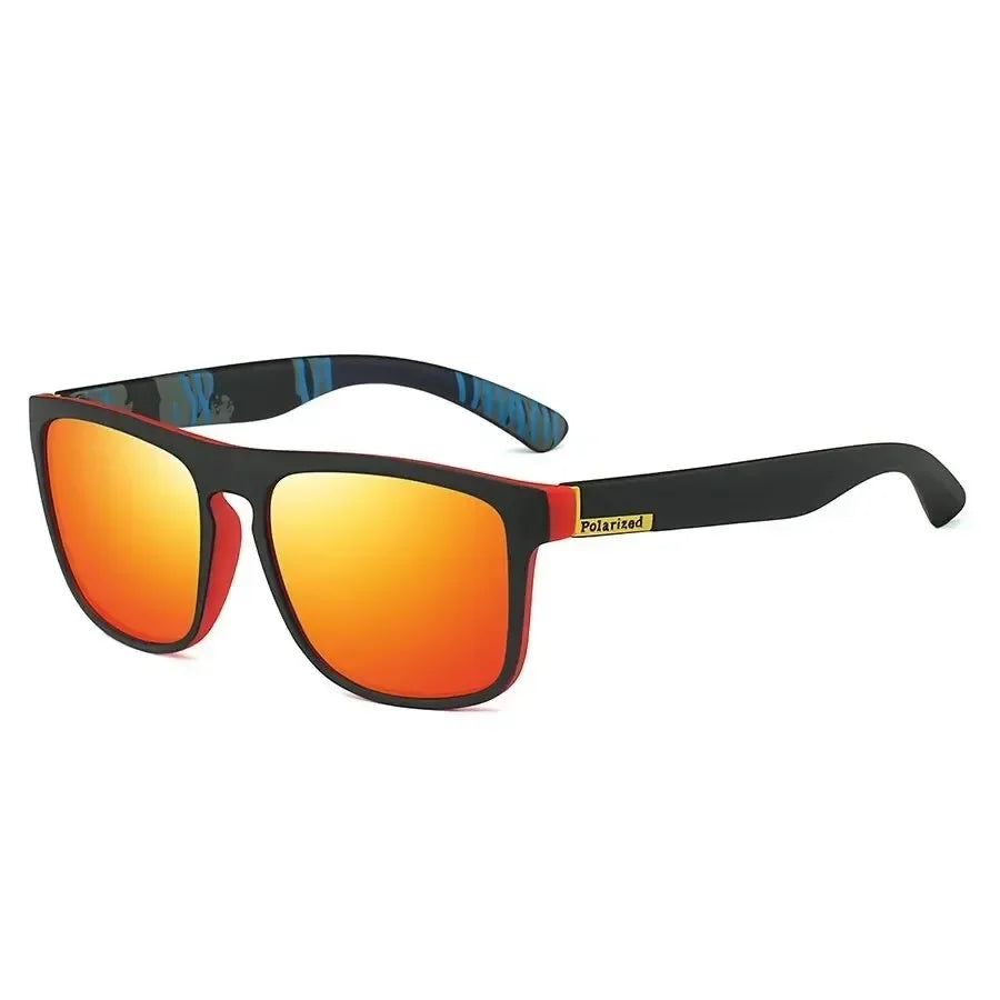 Polarized Sunglasses UV400 Luxury Designer Vintage Square