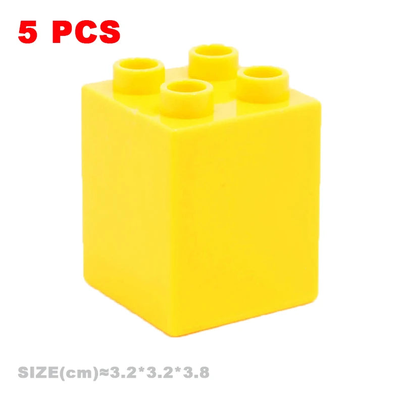 MOC Big Building Blocks - Duploes Compatible DIY Toys
