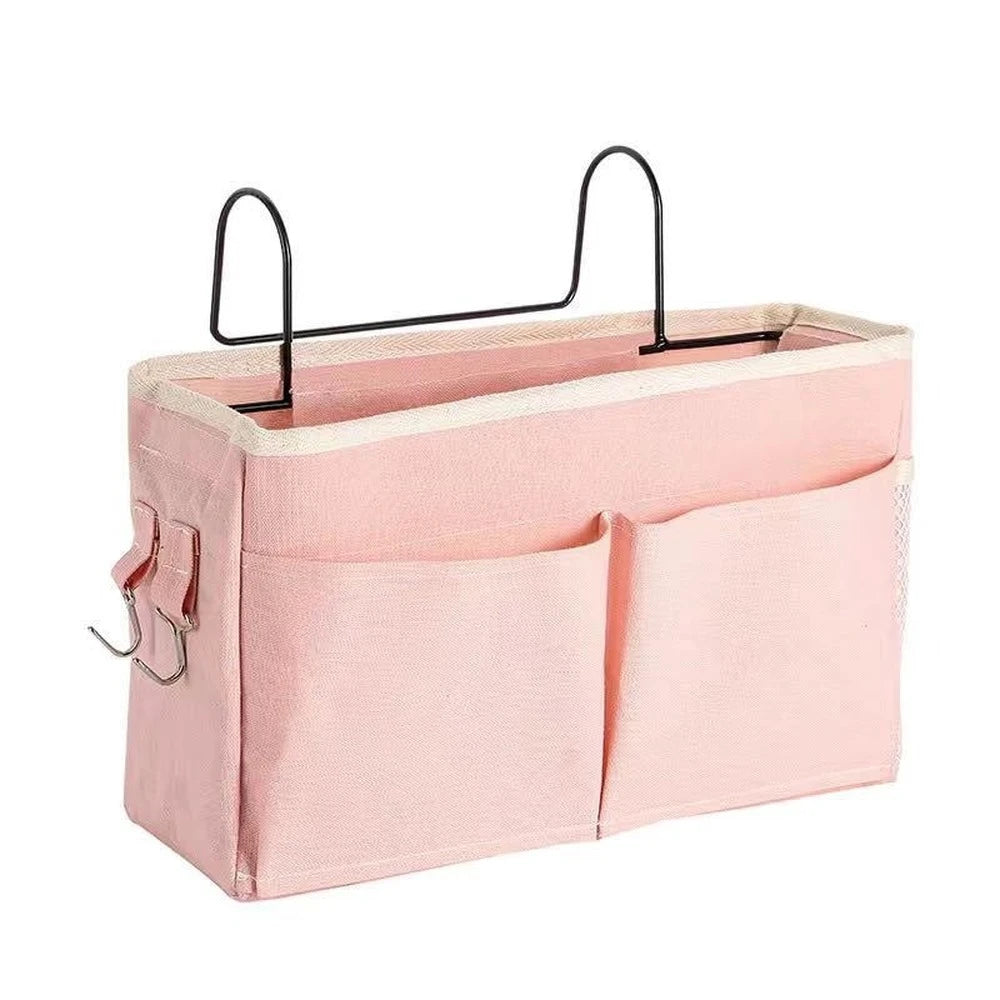 Baby Crib Organizer: Nappy Holder & Toy Storage Caddy