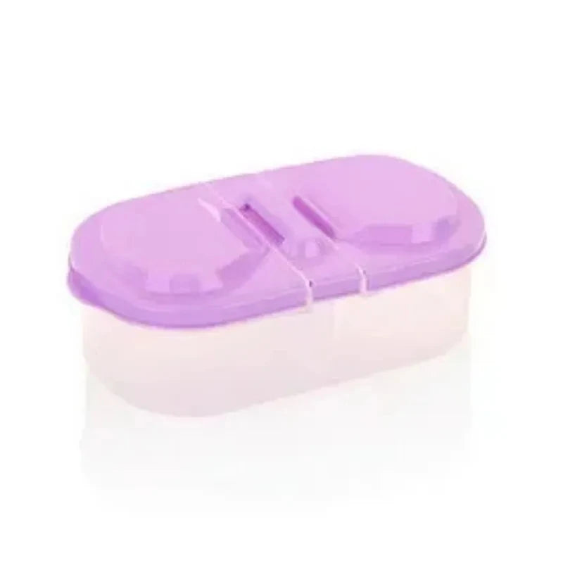  Healthy Plastic Food Container Portable Lunch Box Capacity Camping Picnic Food Fruit Container Storage Box for Kids Dinnerw