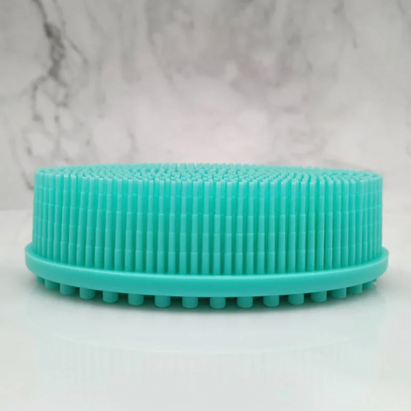 Exfoliating Silicone Body Brush - 2-in-1 Bath & Scalp Massager