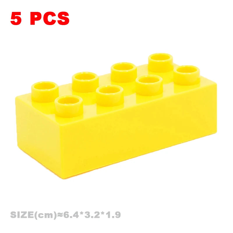 MOC Big Building Blocks - Duploes Compatible DIY Toys