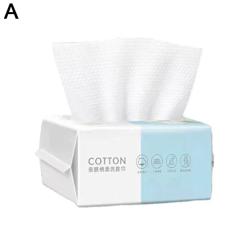Disposable Cotton Face Towels - Soft & Extractable
