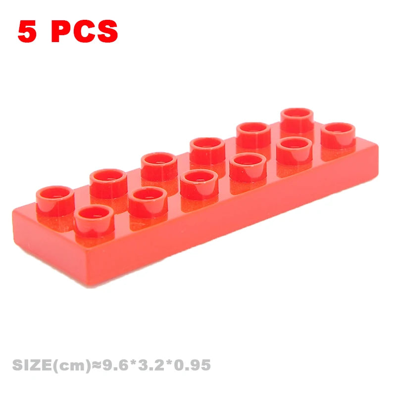 MOC Big Building Blocks - Duploes Compatible DIY Toys