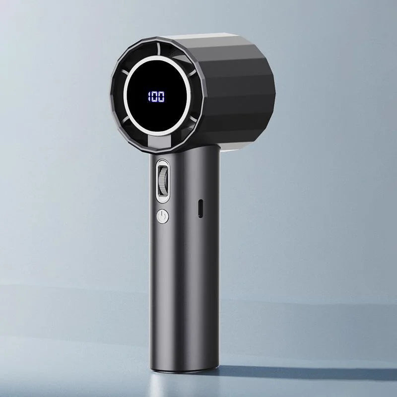 Xiaomi Portable Fan: 100 Speeds, USB Rechargeable, Mini Turbo