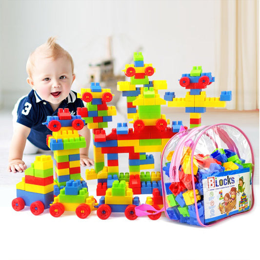 130pcs Large Building Blocks - Educational Toy Set for Kids