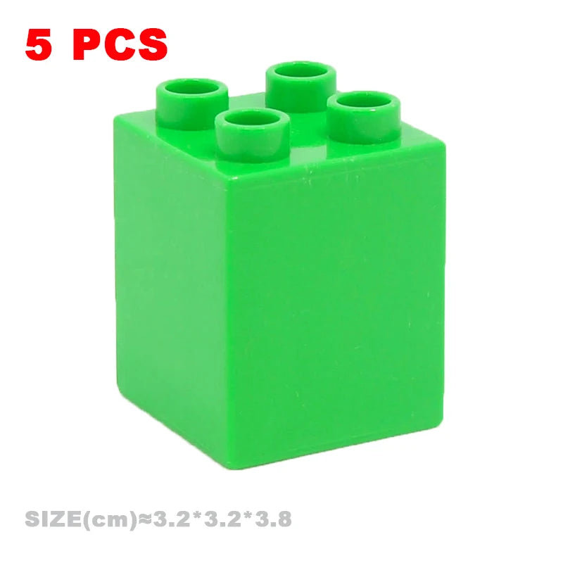 MOC Big Building Blocks - Duploes Compatible DIY Toys