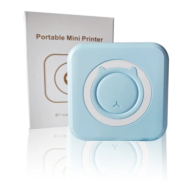 Portable Mini Thermal Printer BT 203dpi Photo Label