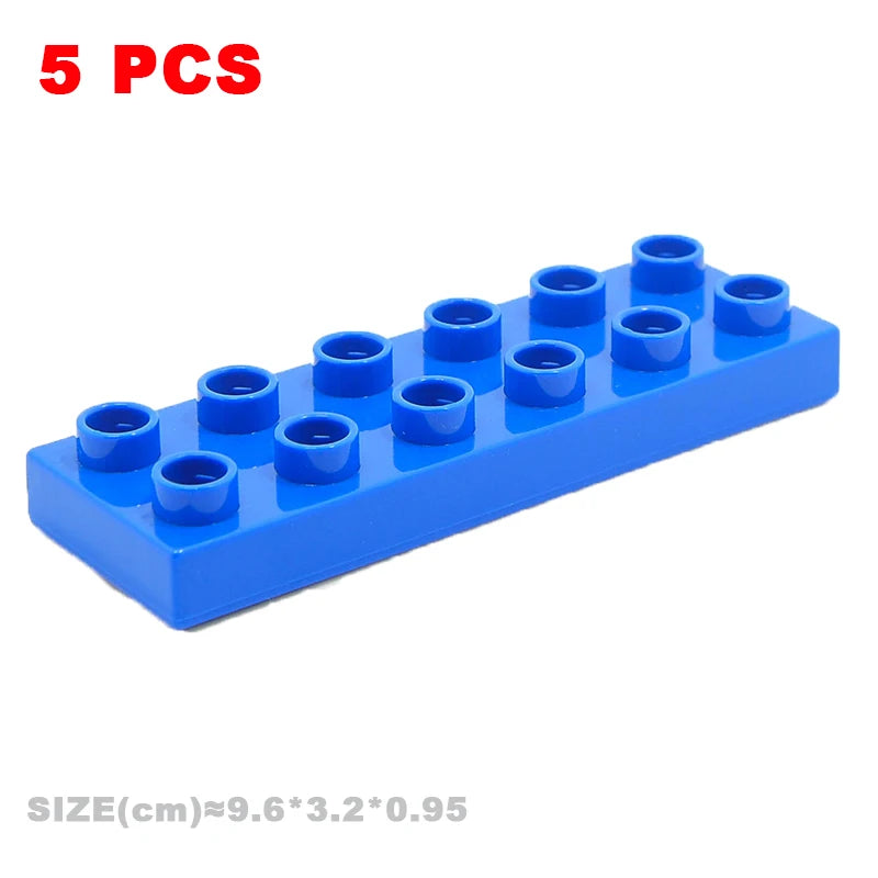 MOC Big Building Blocks - Duploes Compatible DIY Toys