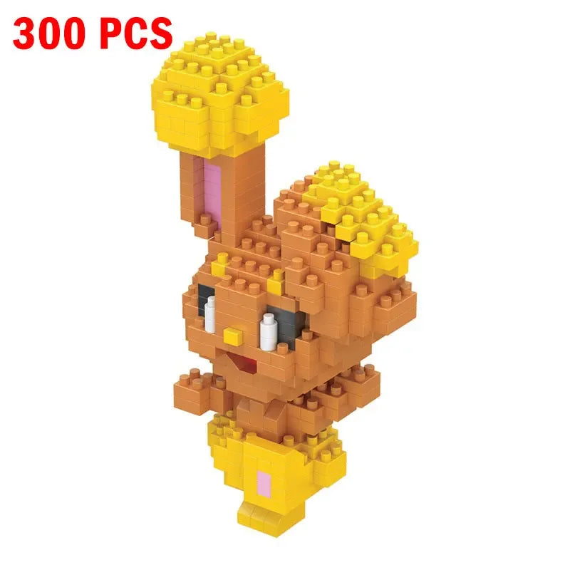Pokemon Nanoblock Pikachu Set - 66pcs Educational Toy
