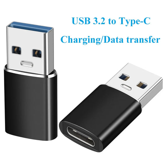 USB 3.1/3.2 to Type C Adapter - Fast Charge & Data Transfer