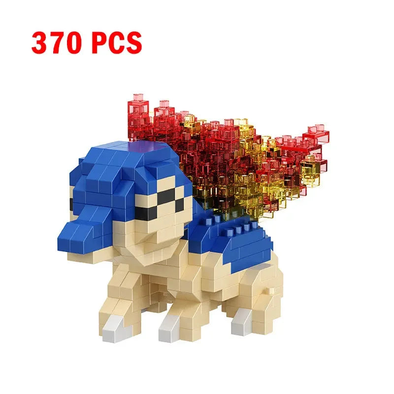 Pokemon Nanoblock Pikachu Set - 66pcs Educational Toy