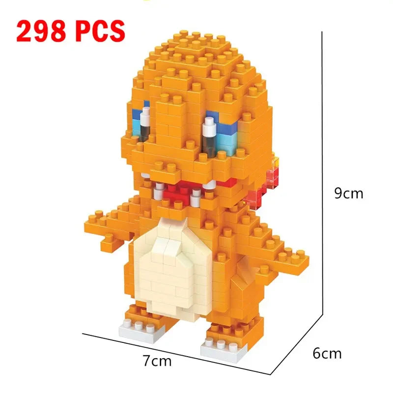 Pokemon Nanoblock Pikachu Set - 66pcs Educational Toy