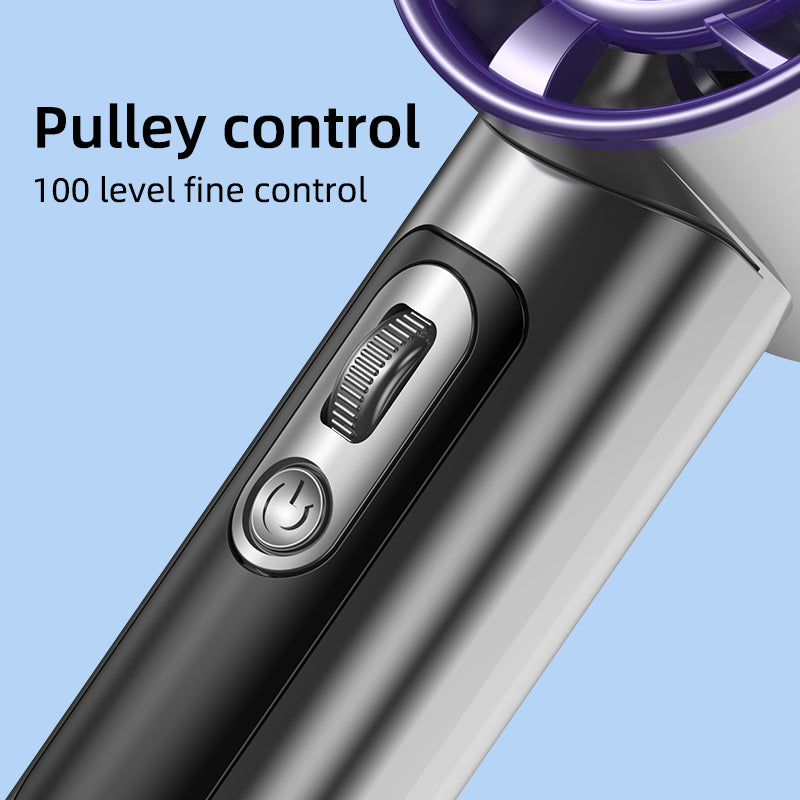Xiaomi Portable Fan: 100 Speeds, USB Rechargeable, Mini Turbo