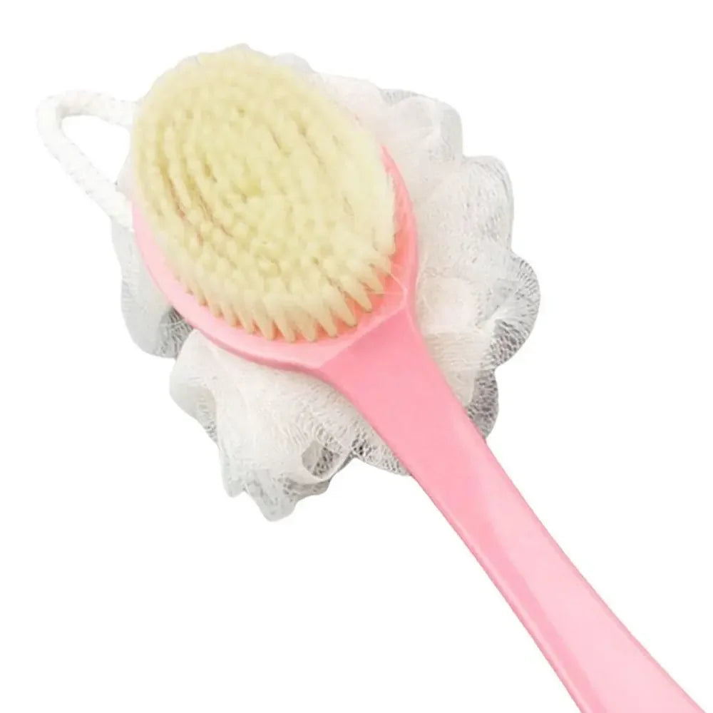 Gentle Body Clean Long Handle Shower Brush - Soft Bristle