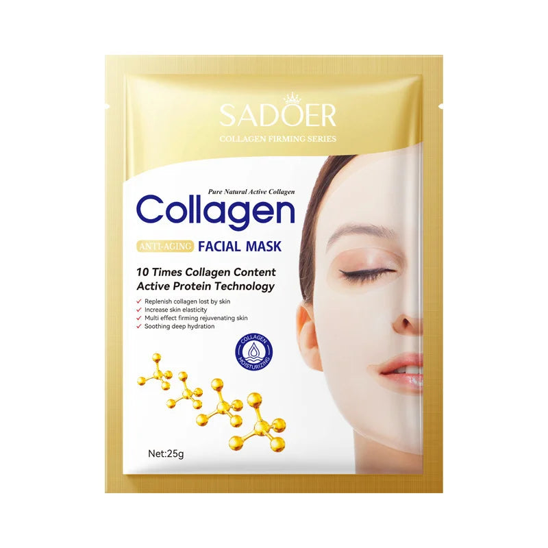SADOER Collagen Anti-Wrinkle Masks - 10PCS Korean Skincare
