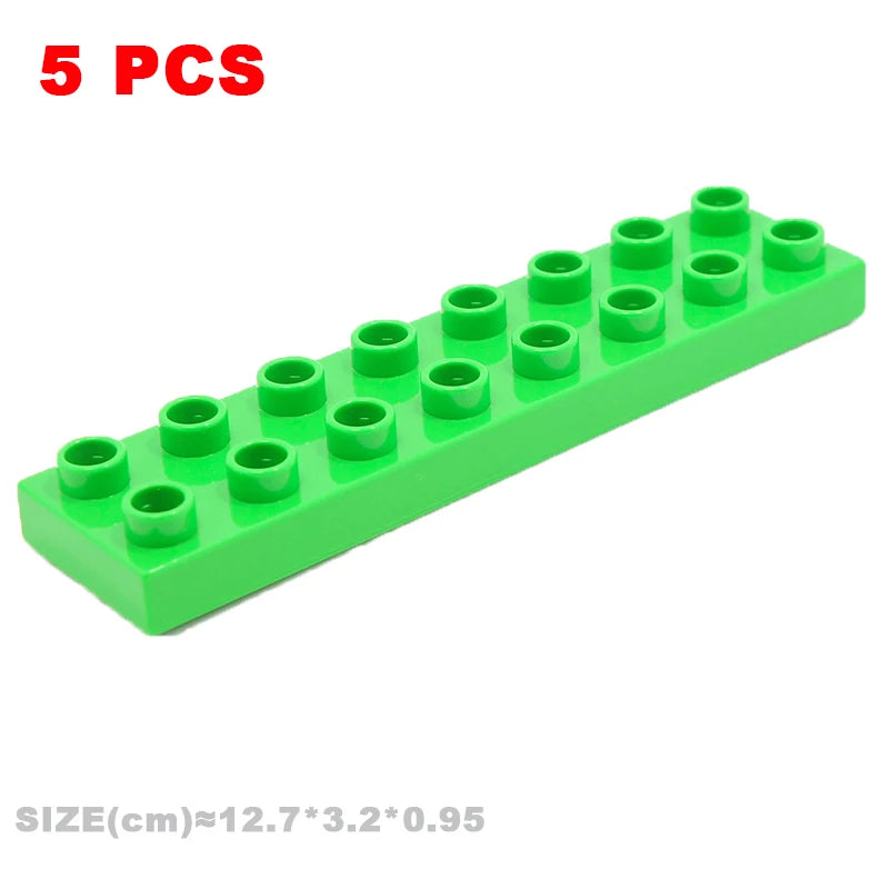 MOC Big Building Blocks - Duploes Compatible DIY Toys