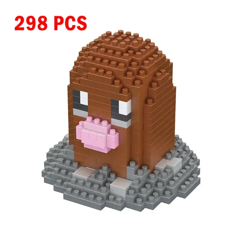 Pokemon Nanoblock Pikachu Set - 66pcs Educational Toy