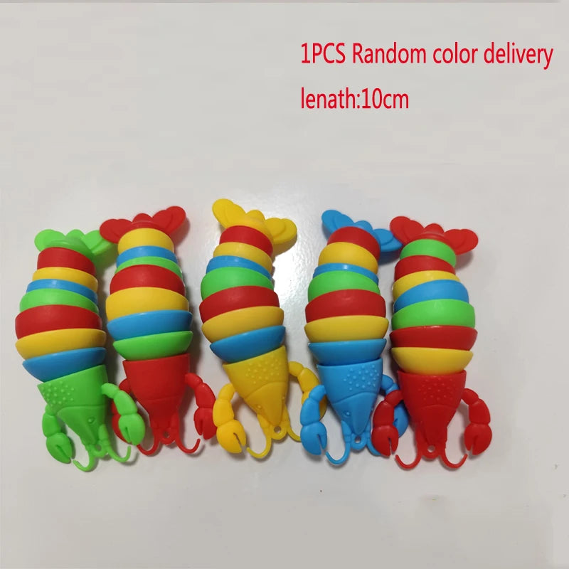 Fidget Slug Toy 2025: 3D Colorful Sensory Fun for Kids