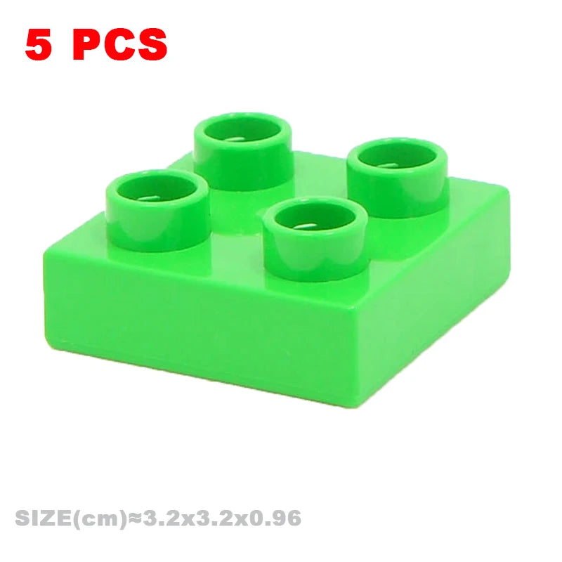 MOC Big Building Blocks - Duploes Compatible DIY Toys