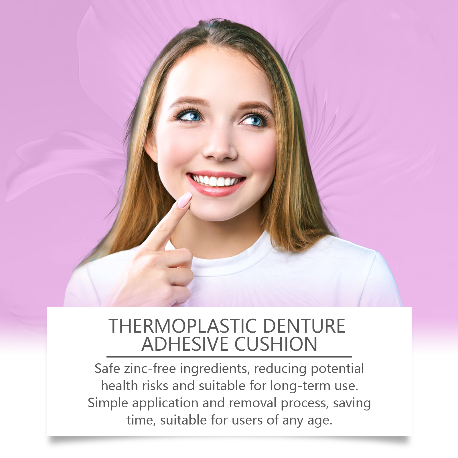 Denture Adhesive Cream - Strong Hold for Secure Dentures