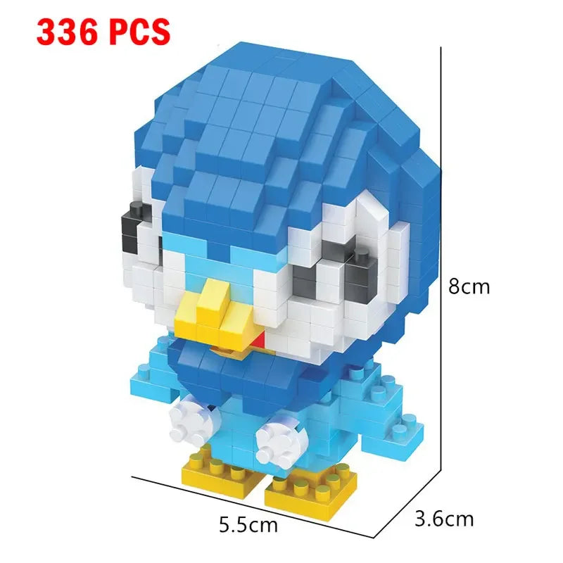 Pokemon Nanoblock Pikachu Set - 66pcs Educational Toy