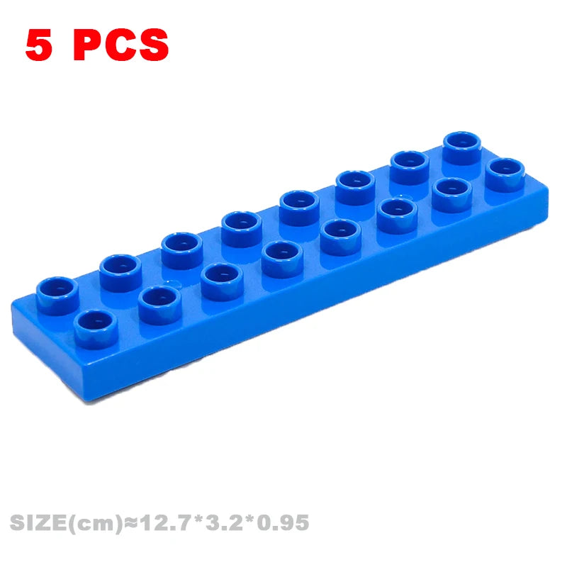 MOC Big Building Blocks - Duploes Compatible DIY Toys
