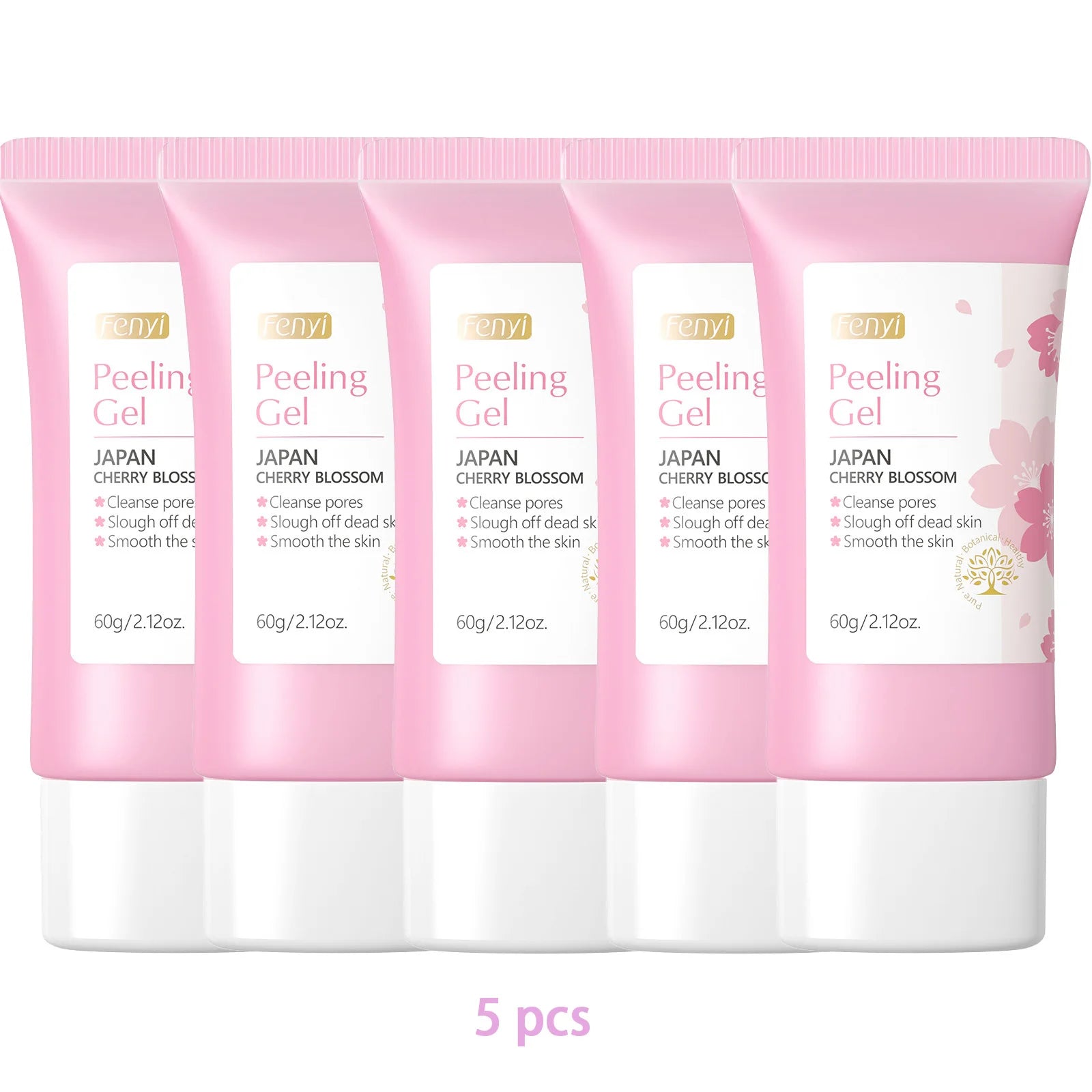 Sakura Exfoliating Gel: Deep Clean & Brighten Skin 60g