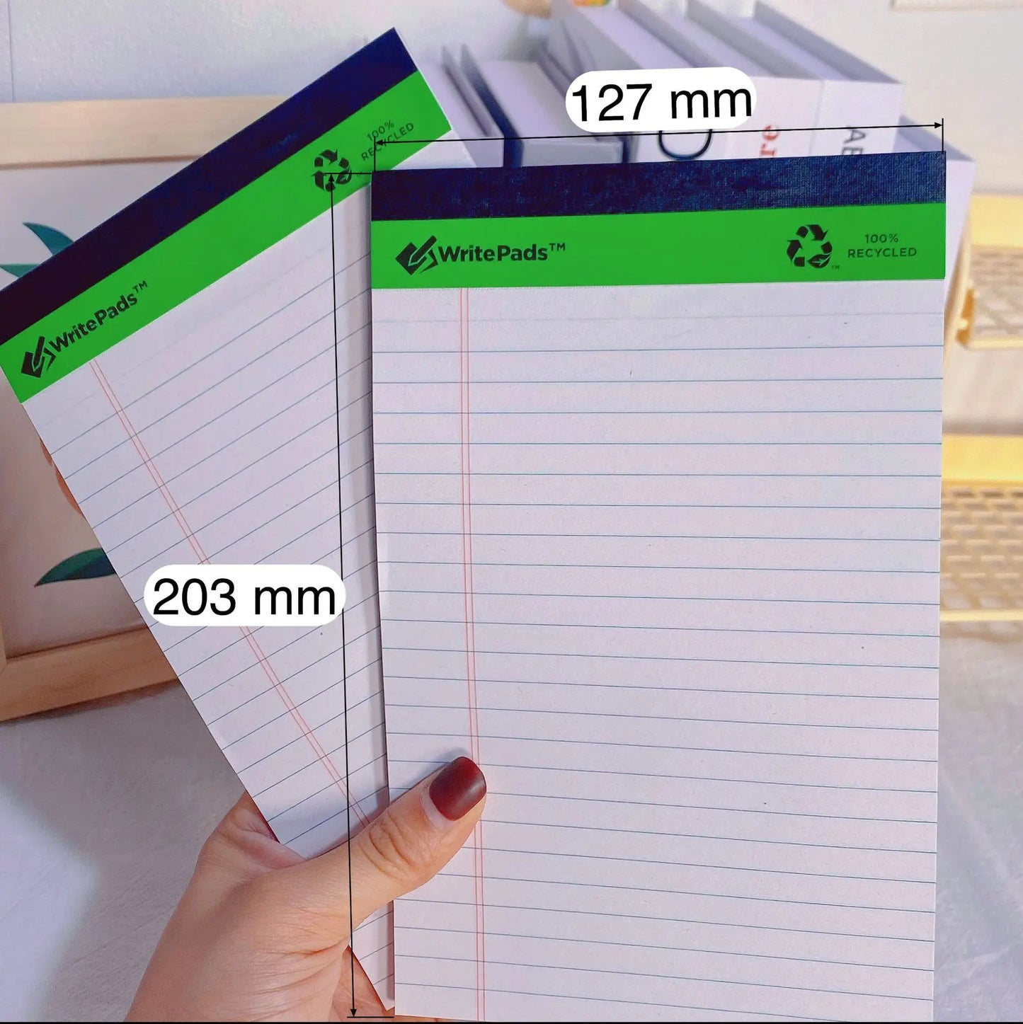 A4 A5 Tear-Off Notepad 50 Pages - Daily Schedule Memo Pad
